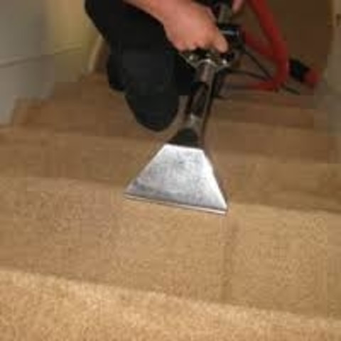 Steam Cleaning Stairs